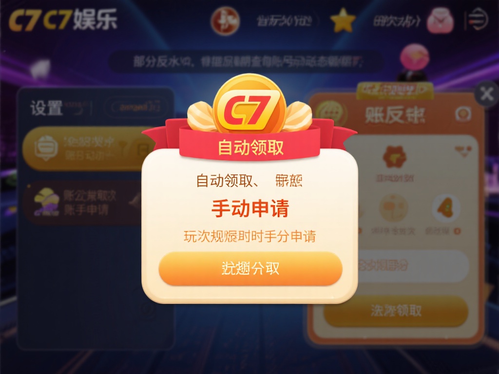自动领取或手动申请：根据c7娱乐的设置，部分反水会