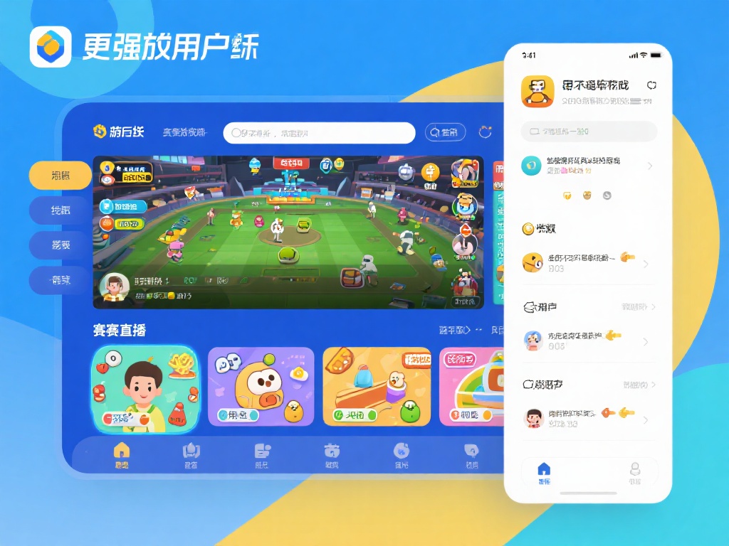 例如，游戏板块中既有策略类游戏，也有轻松的休闲小游