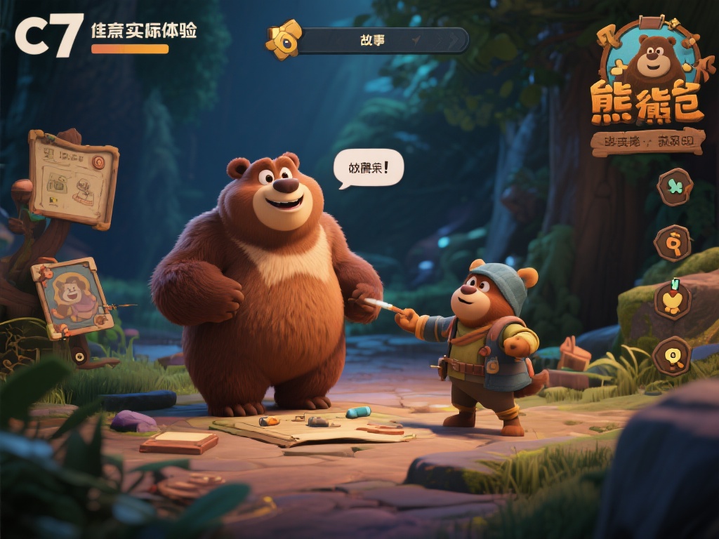 在c7娱乐的实际游戏体验中，熊二不仅是故事中的角色