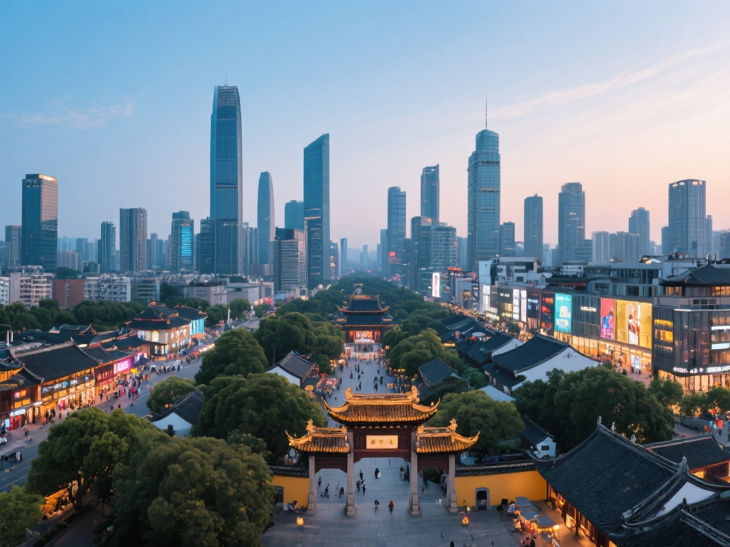 南京作为中国四大古都之一，承载了千年历史文化的沉淀